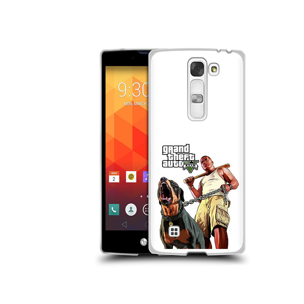 

Чехол MyPads Tocco для LG Magna GTA грозная собака (PT13410.79.18), Прозрачный, Tocco