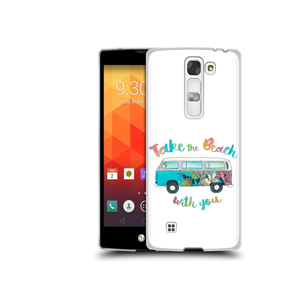 

Чехол MyPads Tocco для LG Magna Хиппи автобус (PT13410.79.190), Прозрачный, Tocco