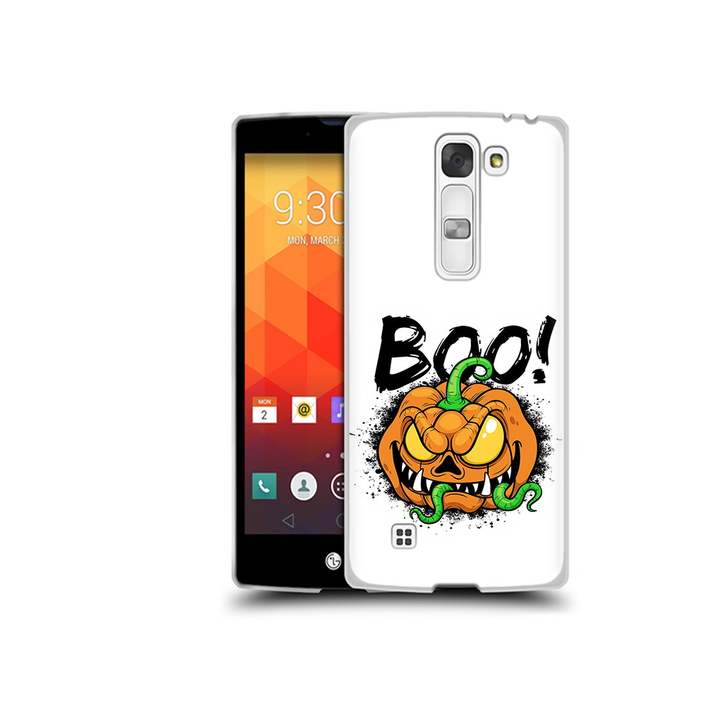 

Чехол MyPads Tocco для LG Magna Хэллоуин бу (PT13410.79.193), Прозрачный, Tocco