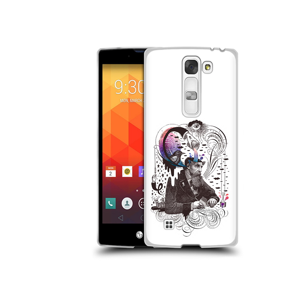 

Чехол MyPads Tocco для LG Magna абстракция думающий мужчина (PT13410.79.210), Прозрачный, Tocco