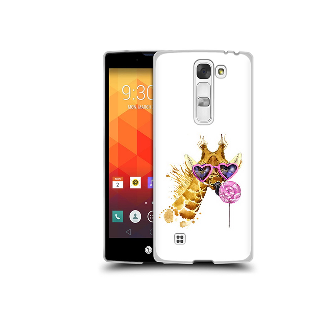 

Чехол MyPads Tocco для LG Magna акварельный жираф (PT13410.79.217), Прозрачный, Tocco