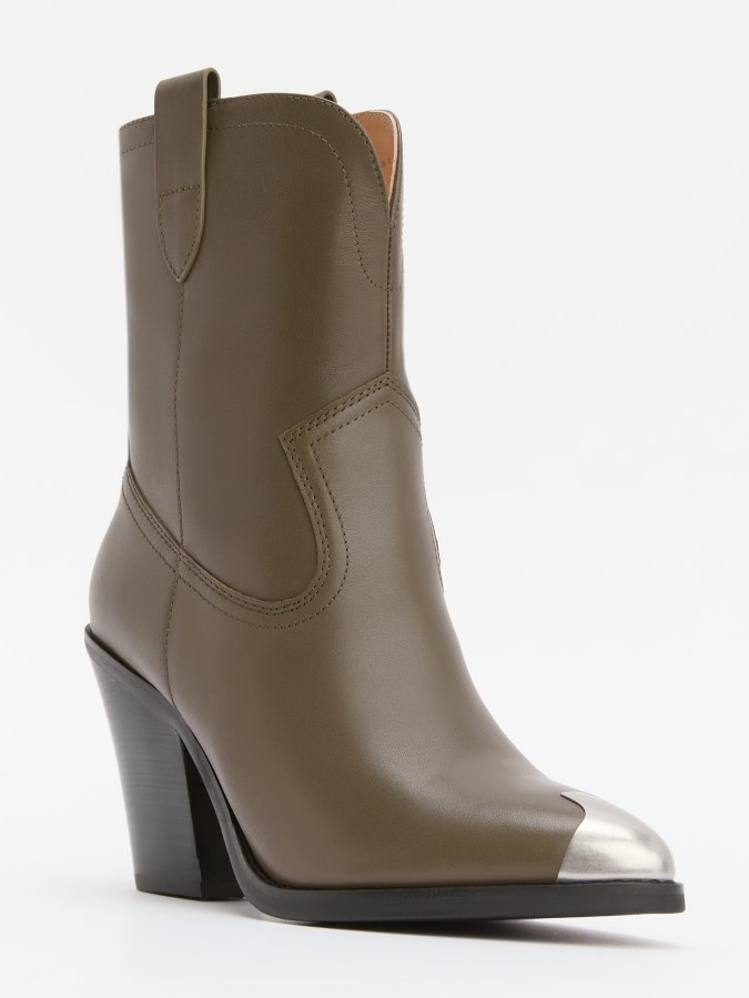 

Полусапоги женские Tendance CLF801K-07 хаки 35 EU, CLF801K-07