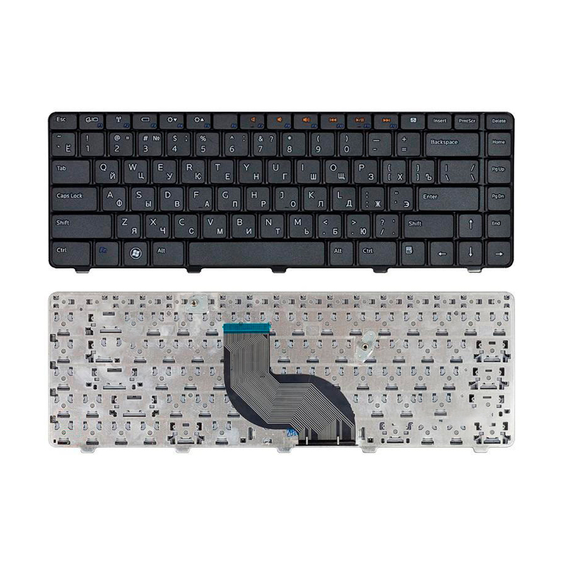 Клавиатура для ноутбука Dell Inspiron 14V 14R N4010 N4030 N5030 M5030 черная