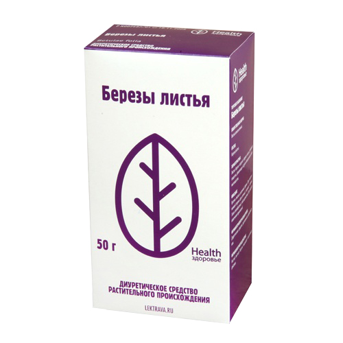 Береза Health Здоровье листья 50 г