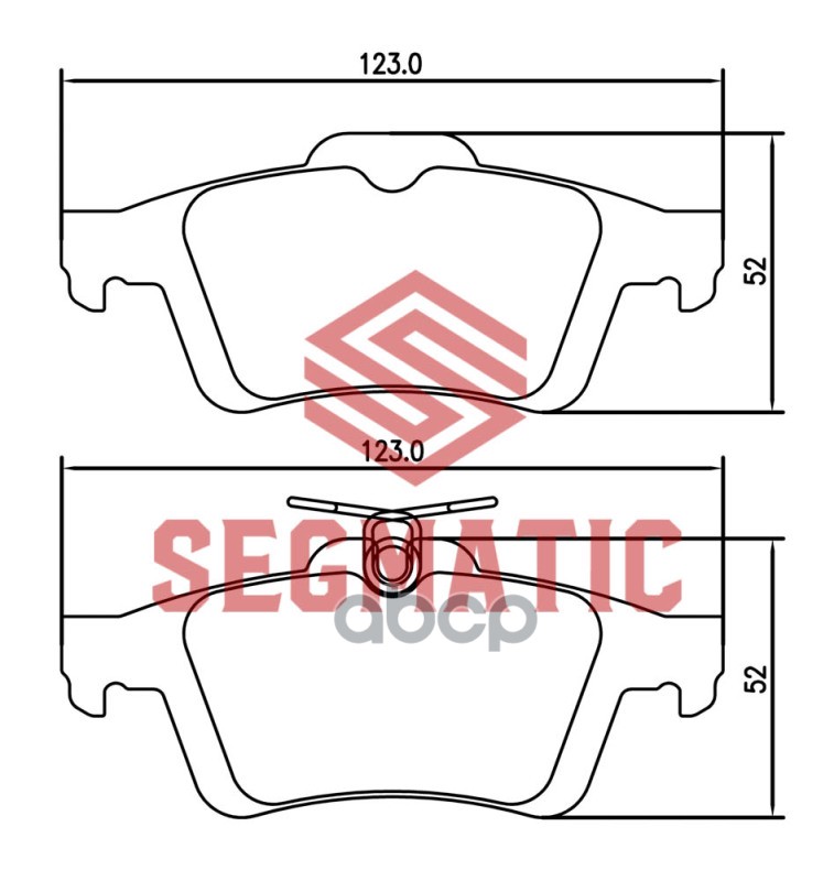 Колодка Торм Диск Зад Ford Focus 1.6 2005-2012 Ford Focus 1.6 2004-2012