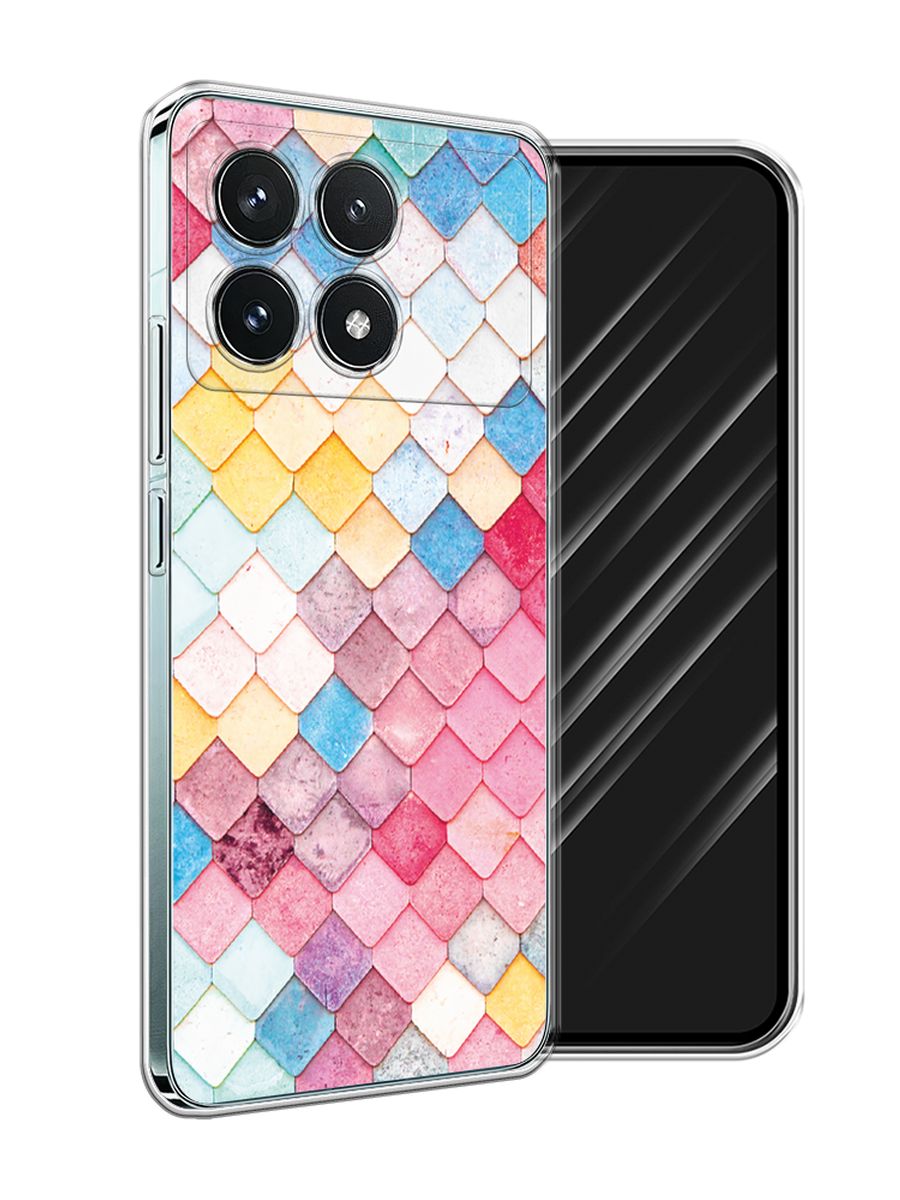 

Чехол Awog на Xiaomi Redmi K70 Pro 5G "Нежные ромбики", Красный, 320750-1