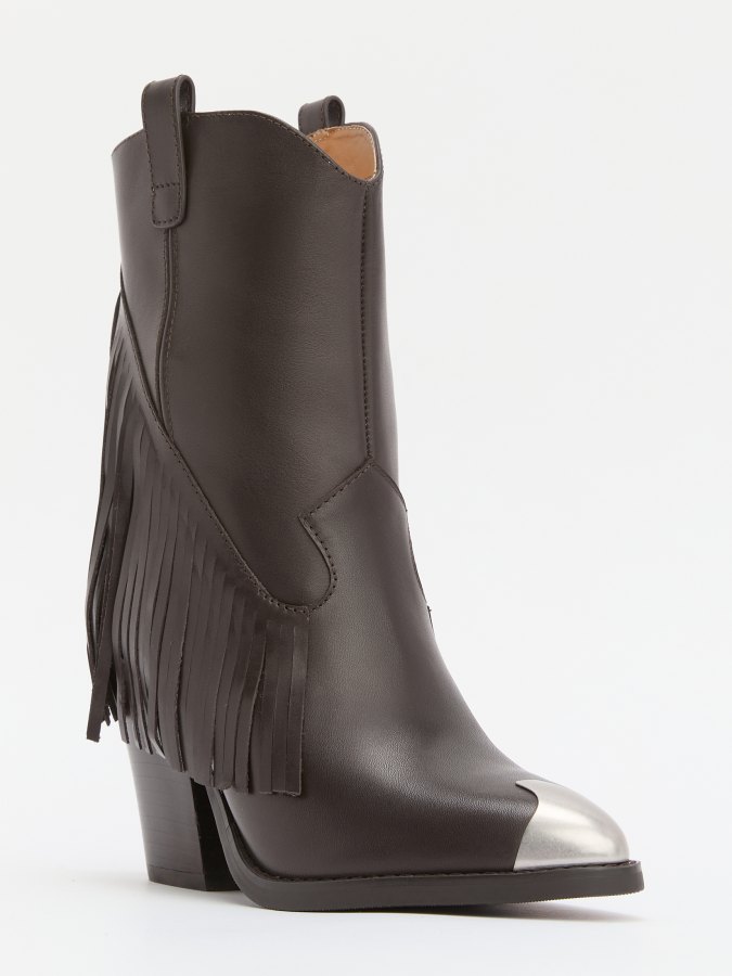 

Полусапоги женские Tendance CLF801K-08 коричневые 35 EU, Коричневый, CLF801K-08