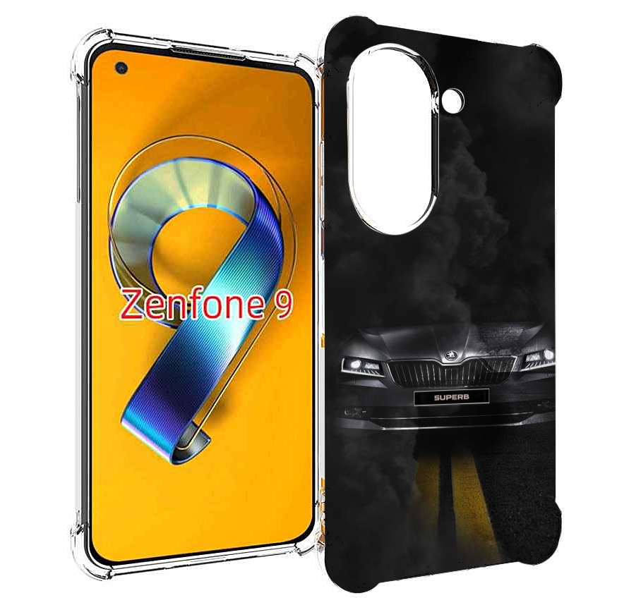 

Чехол MyPads skoda шкода 1 для Asus Zenfone 9 (AI2202), Прозрачный, Tocco