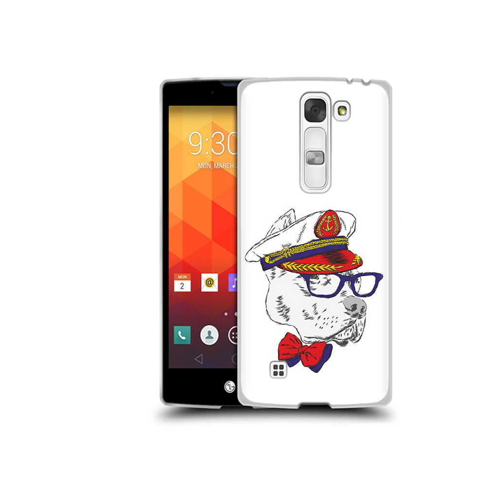 

Чехол MyPads Tocco для LG Magna бульдог (PT13410.79.251), Прозрачный, Tocco