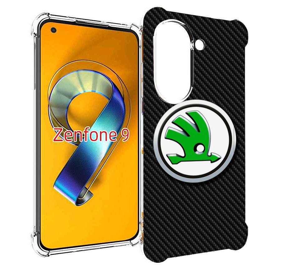 

Чехол MyPads skoda шкода 2 для Asus Zenfone 9 (AI2202), Прозрачный, Tocco