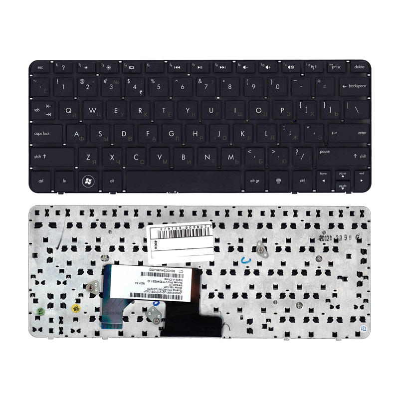 Клавиатура для ноутбука HP Compaq Mini 1103 110-3500 110-3510Nr 110-3530Nr черная