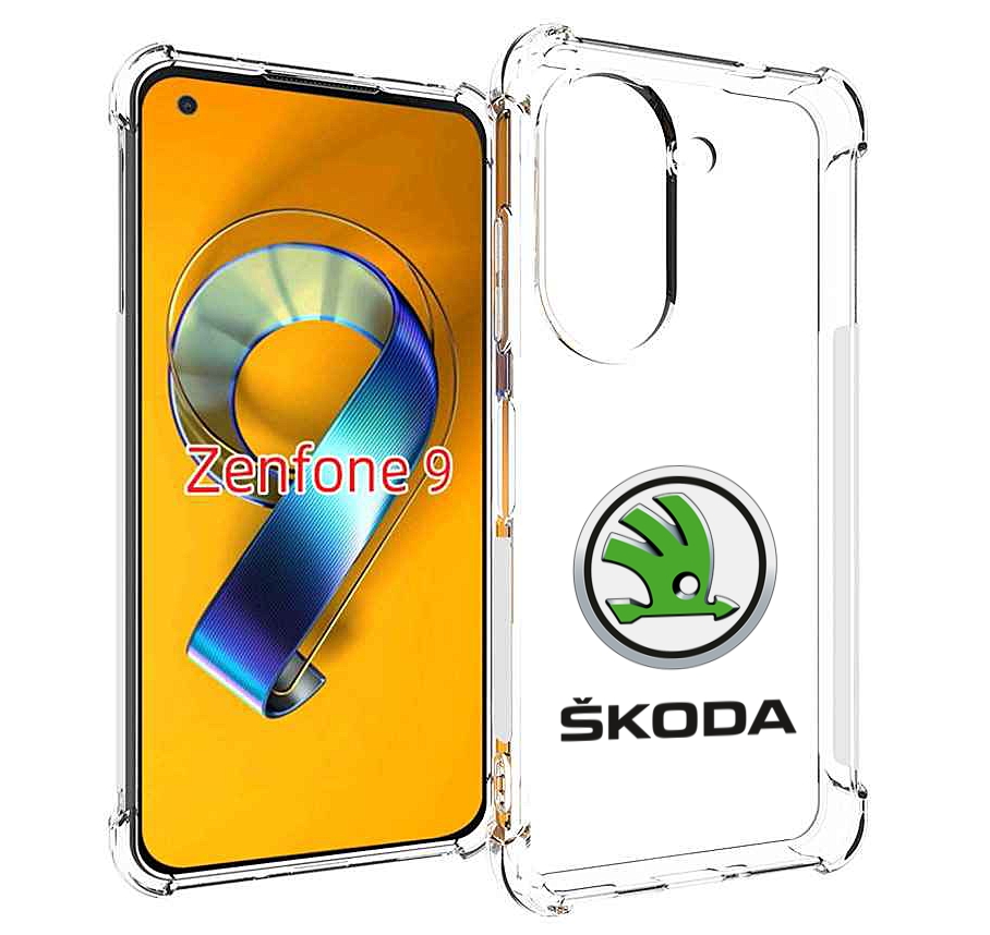 

Чехол MyPads skoda-шкода-4 мужской для Asus Zenfone 9 (AI2202), Прозрачный, Tocco