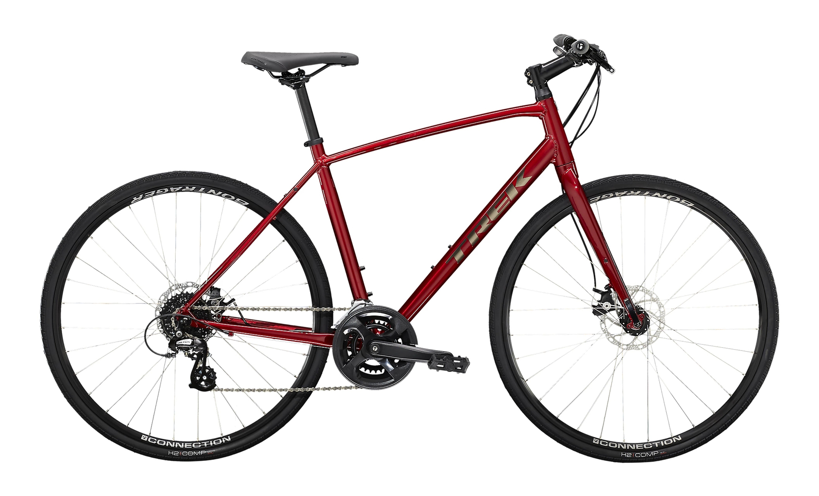 фото Велосипед trek fx 1 disc 2022 (2022) (m) red