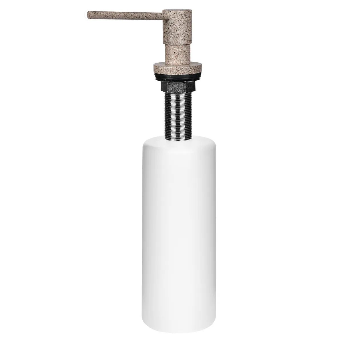 Врезной дозатор для жидкого мыла GERHANS 50403-21 (песочный) врезной дозатор для жидкого мыла или средства для мытья посуды 350 мл