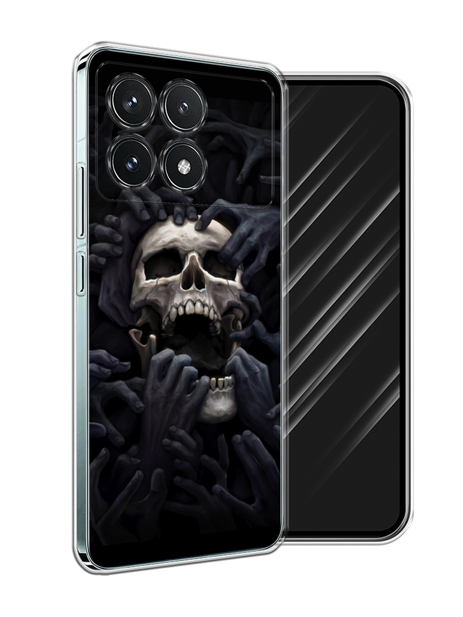 

Чехол Awog на Xiaomi Redmi K70 Pro 5G "Череп 29", Черный;серый, 320750-1