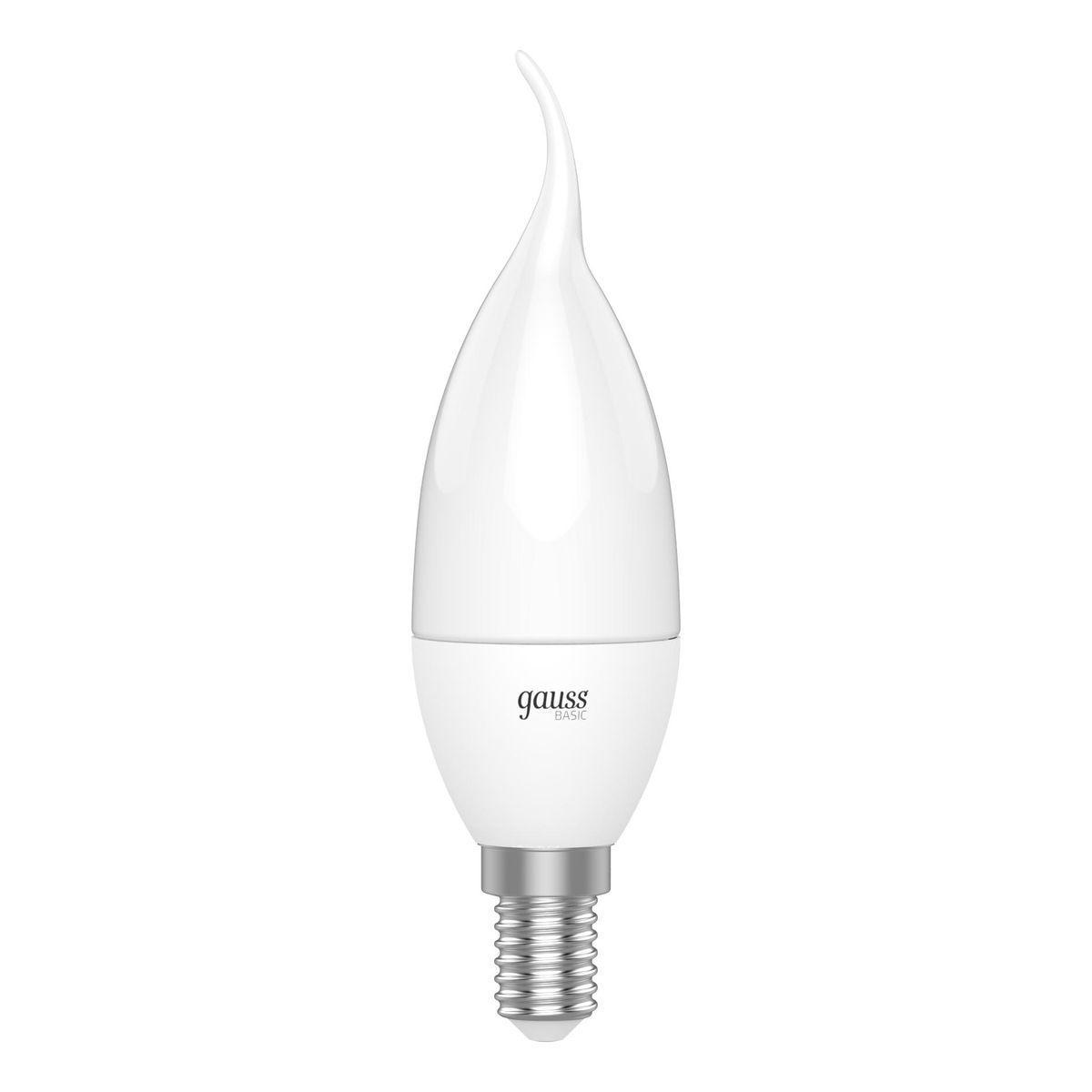 

Лампа светодиодная Gauss E14 5,5W 3000К матовая 1034116, 1034116