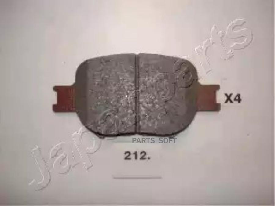 

Тормозные колодки Japanparts PA212AF