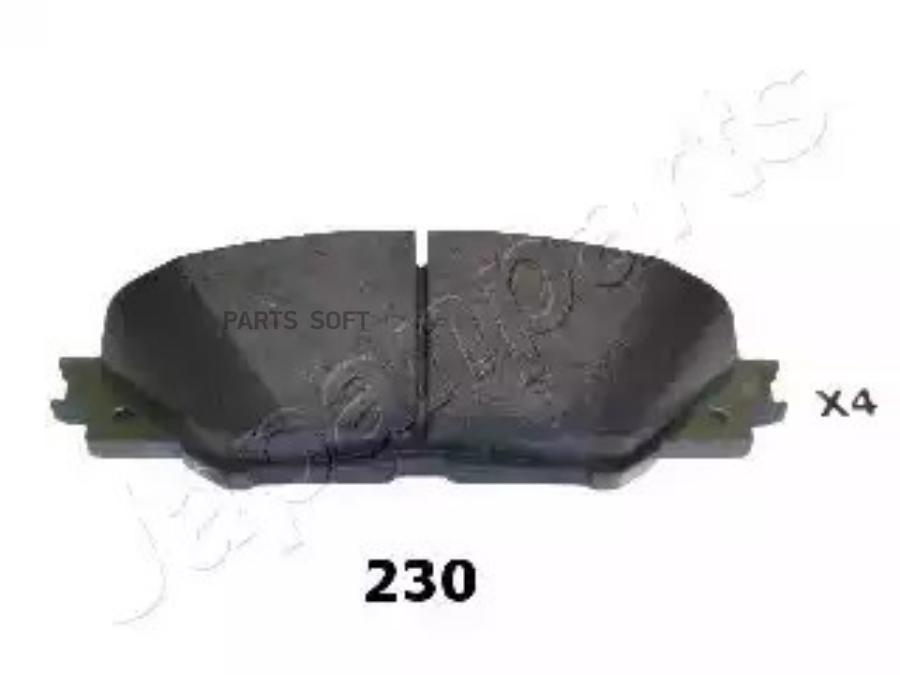 

Тормозные колодки Japanparts PA230AF