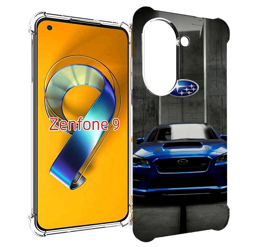 Чехол MyPads subaru субару 1 мужской для Asus Zenfone 9 (AI2202)