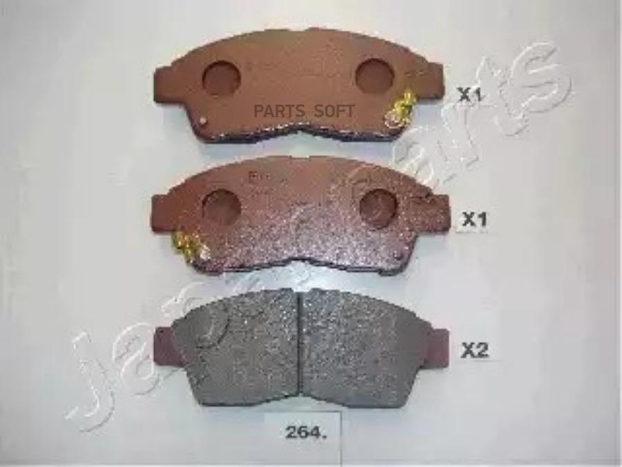 

Тормозные колодки Japanparts PA264AF