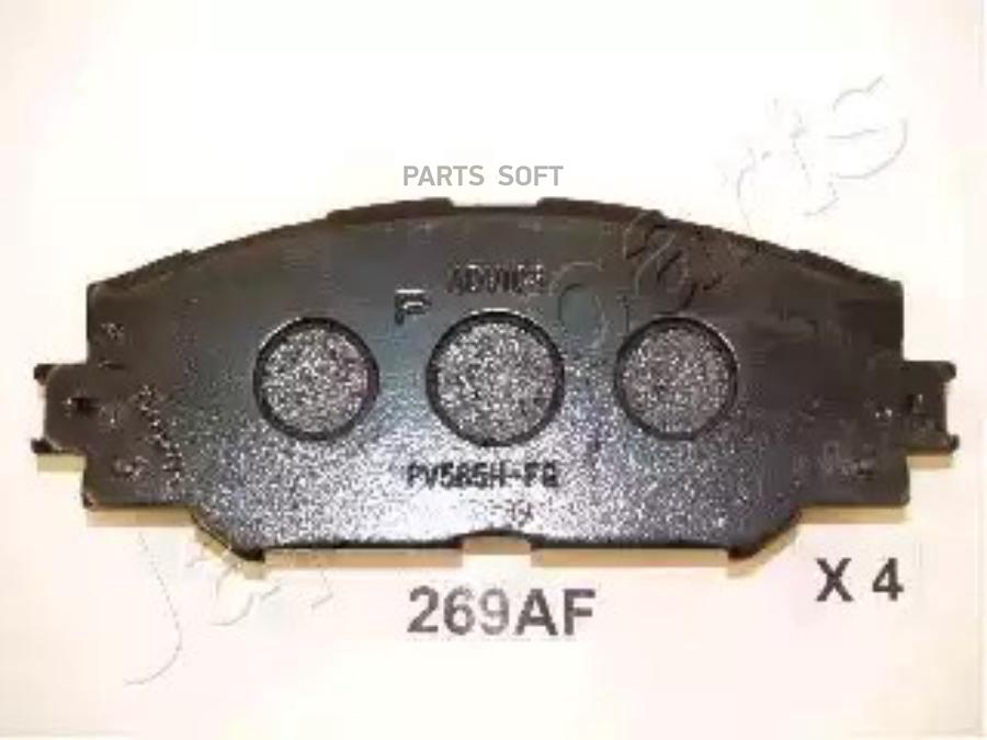 

Тормозные колодки Japanparts PA269AF