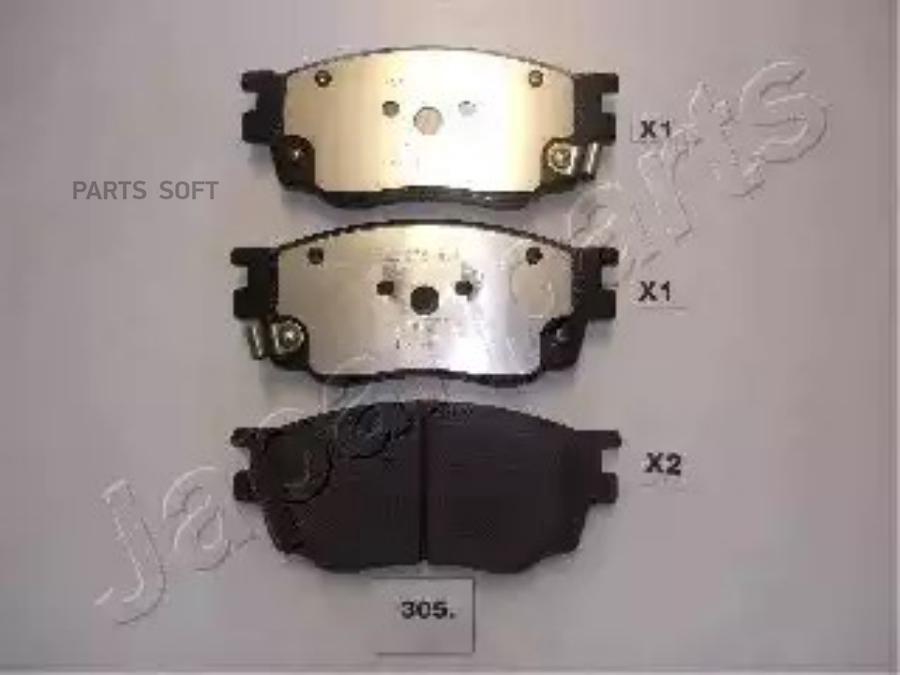 

Тормозные колодки Japanparts PA305AF
