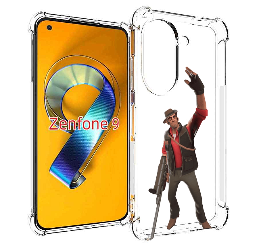 

Чехол MyPads team-fortress-2 для Asus Zenfone 9 (AI2202), Прозрачный, Tocco