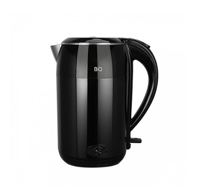 Чайник электрический BQ KT1800SW 1.8 л серебристый, черный кружка с двойными стенками теплой зимы розовая сказка 270 мл