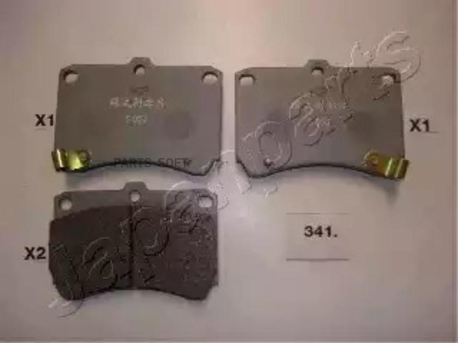 

Тормозные колодки Japanparts PA341AF