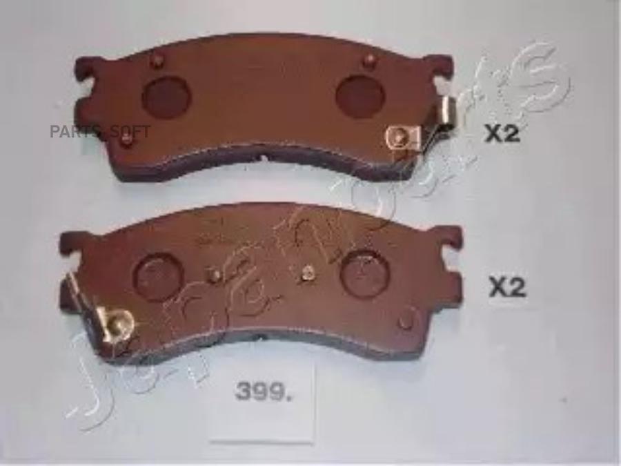 

Тормозные колодки Japanparts PA399AF