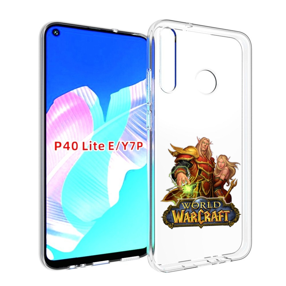 

Чехол бампер MyPads варкрафт2 для Huawei P40 Lite E., Прозрачный, Tocco