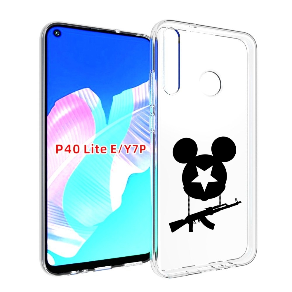 

Чехол бампер MyPads АК Микки для Huawei P40 Lite E., Прозрачный, Tocco