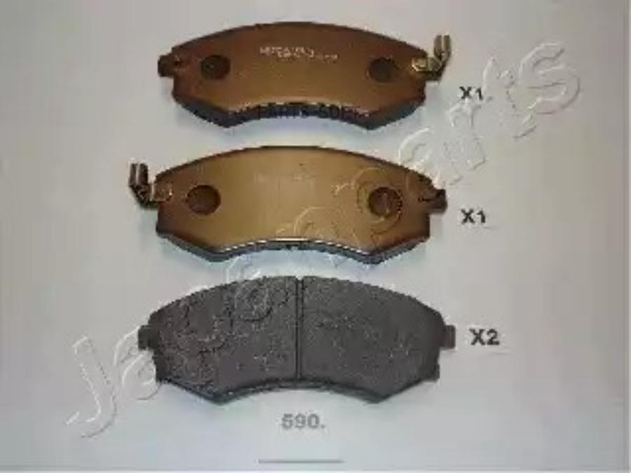 

Тормозные колодки Japanparts PA590AF