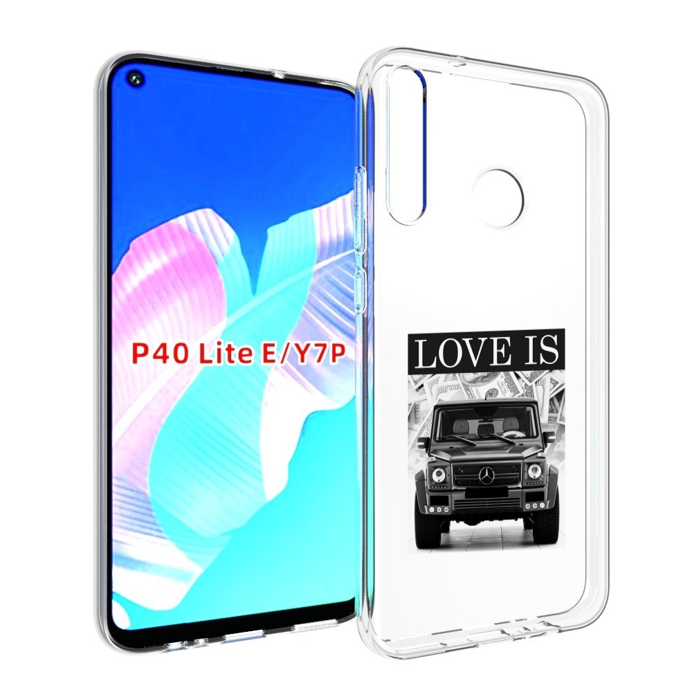 

Чехол бампер MyPads гелик для Huawei P40 Lite E., Прозрачный, Tocco