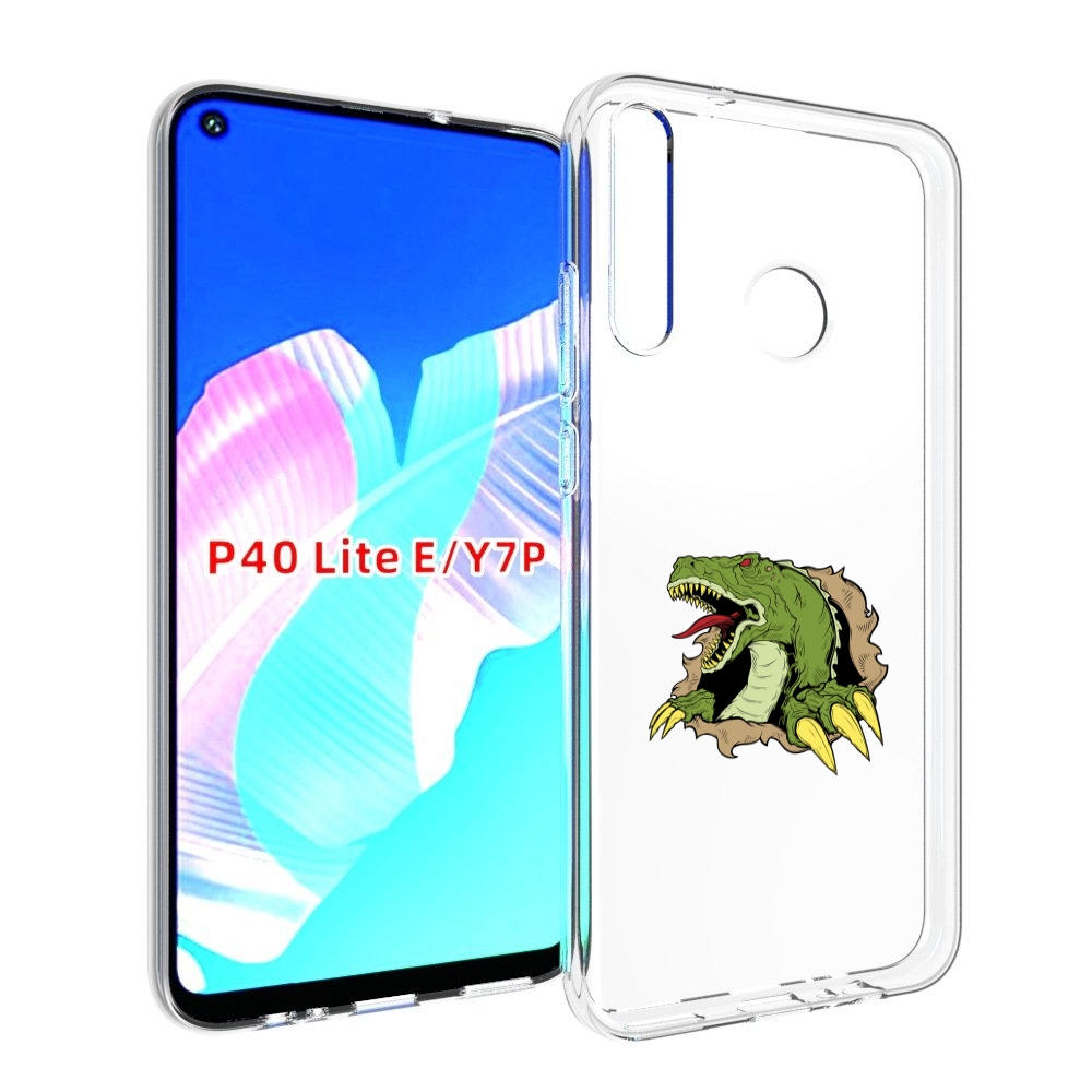 

Чехол бампер MyPads годзила для Huawei P40 Lite E., Прозрачный, Tocco