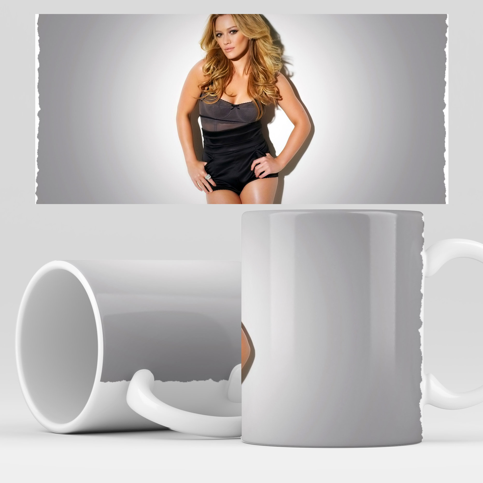фото Кружка rocketcup с принтом "хилари дафф" певица hilary duff