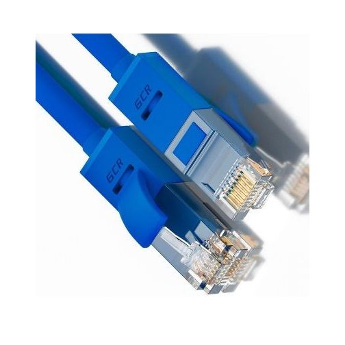 фото Кабель gcr rj45-rj45 2м m-m blue (gcr-lnc01-2.0m)