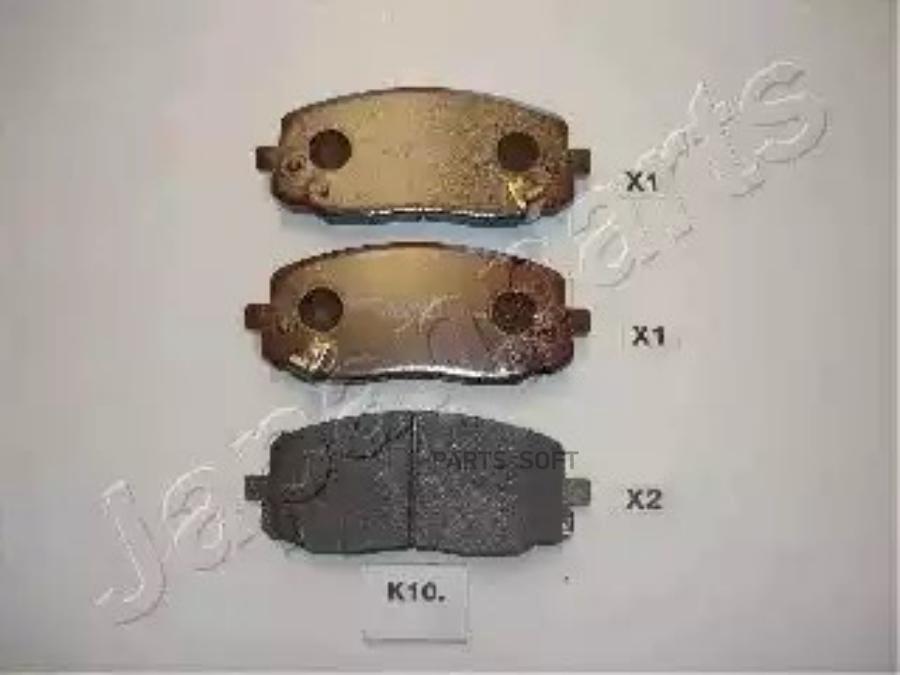 

Тормозные колодки Japanparts PAK10AF