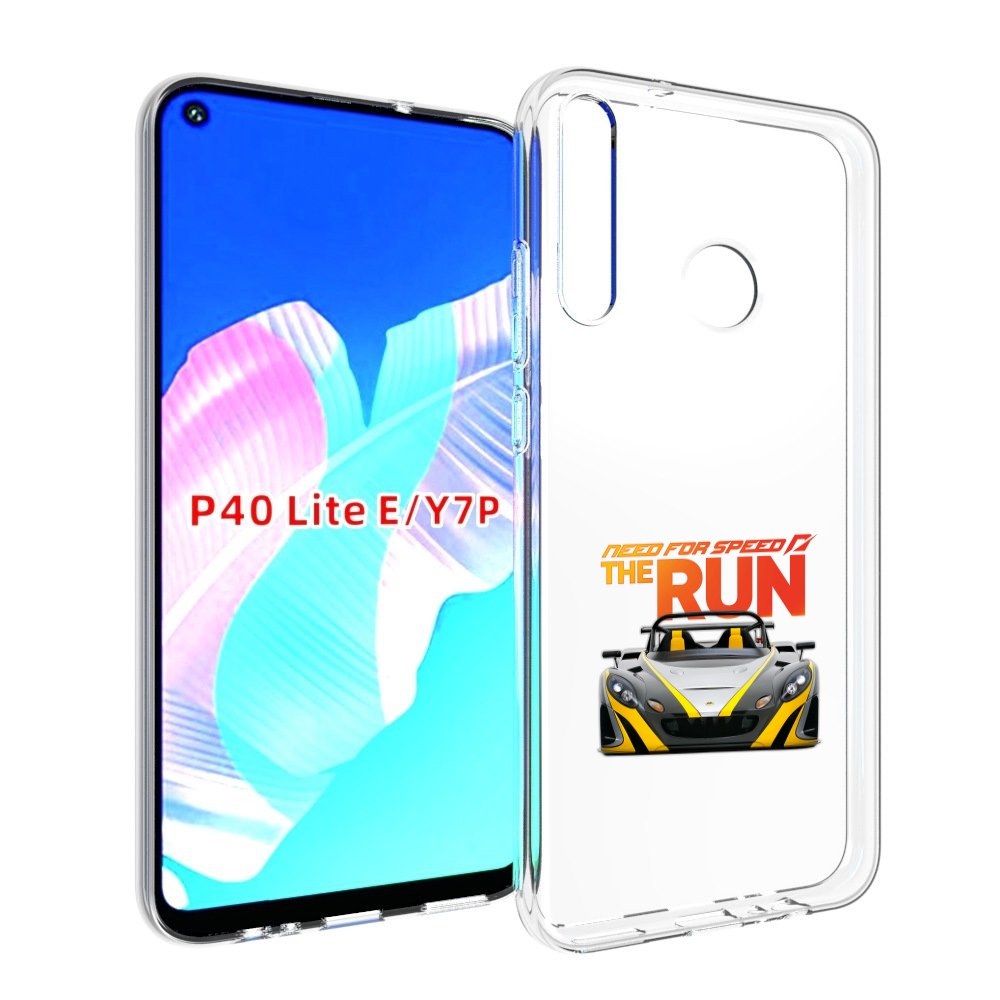 

Чехол бампер MyPads гонка для Huawei P40 Lite E., Прозрачный, Tocco