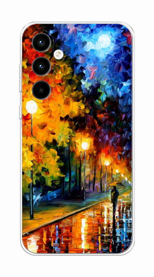

Чехол на Samsung Galaxy A35 5G "Безлюдная улочка", Оранжевый;желтый;синий, 2109350-1