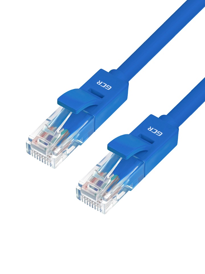 фото Кабель gcr rj45-rj45 5м m-m blue (gcr-lnc011-5.0m)