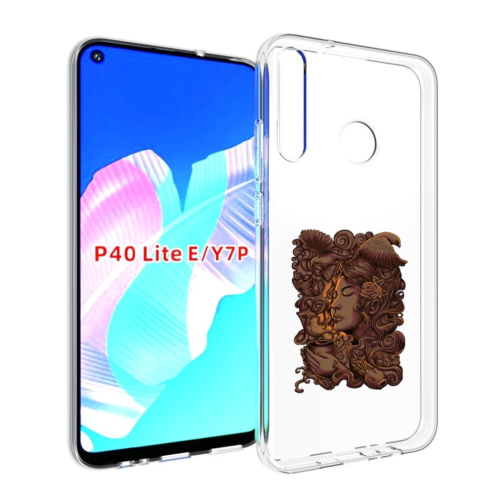 

Чехол бампер MyPads девушка с длинными волосами абстракция для H, Прозрачный, Tocco