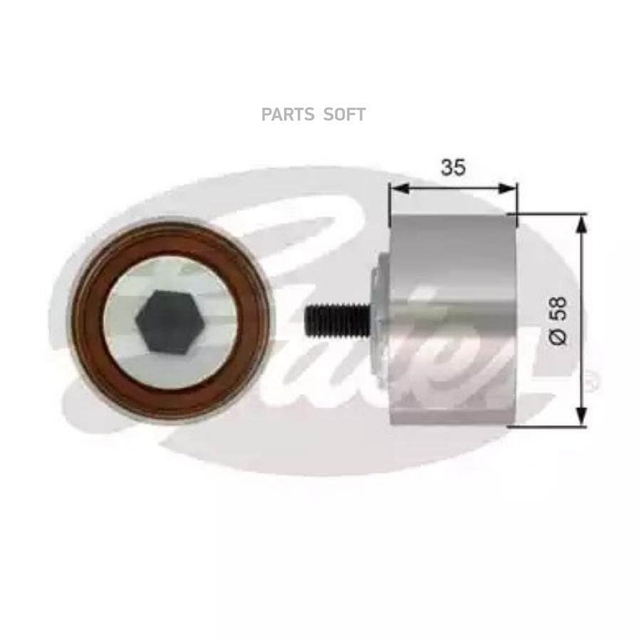 

GATES Ролик ГРМ GATES T42121