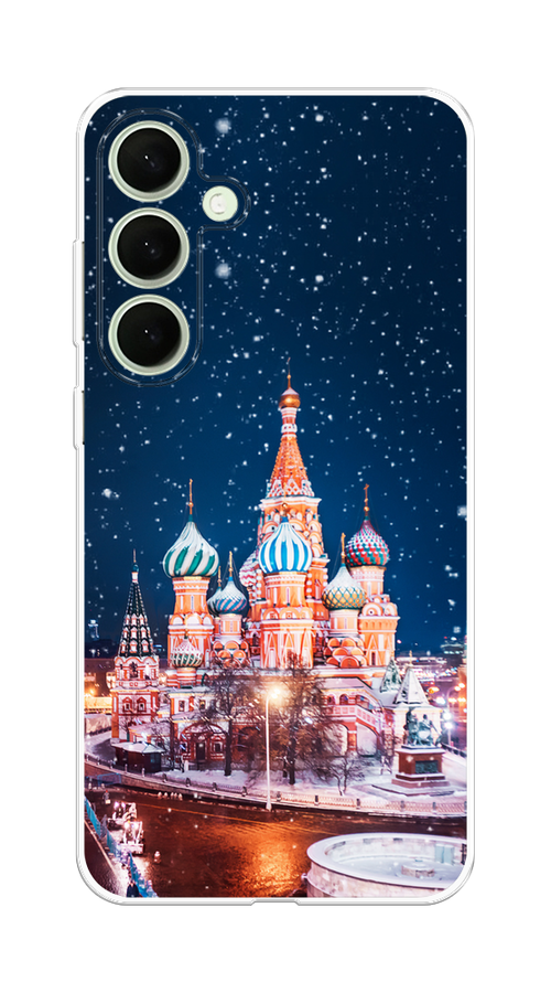 

Чехол на Samsung Galaxy S25 Plus "Москва 1", Коричневый;синий;белый, 2110450-1