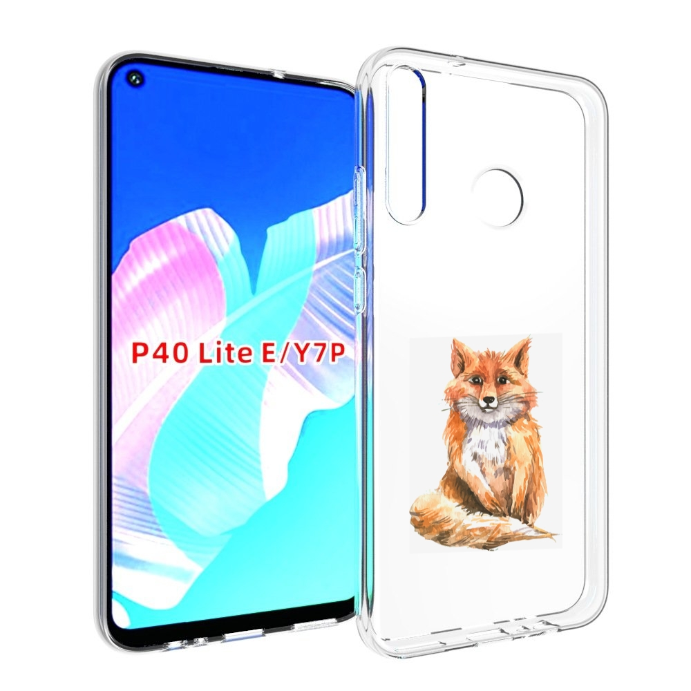 

Чехол бампер MyPads детская лиса для Huawei P40 Lite E., Прозрачный, Tocco