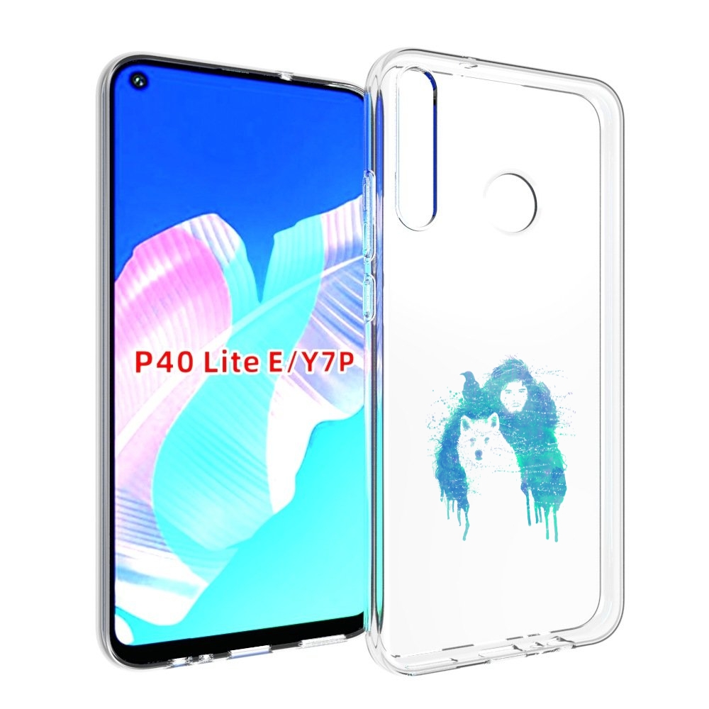 

Чехол бампер MyPads джон сноу для Huawei P40 Lite E., Прозрачный, Tocco