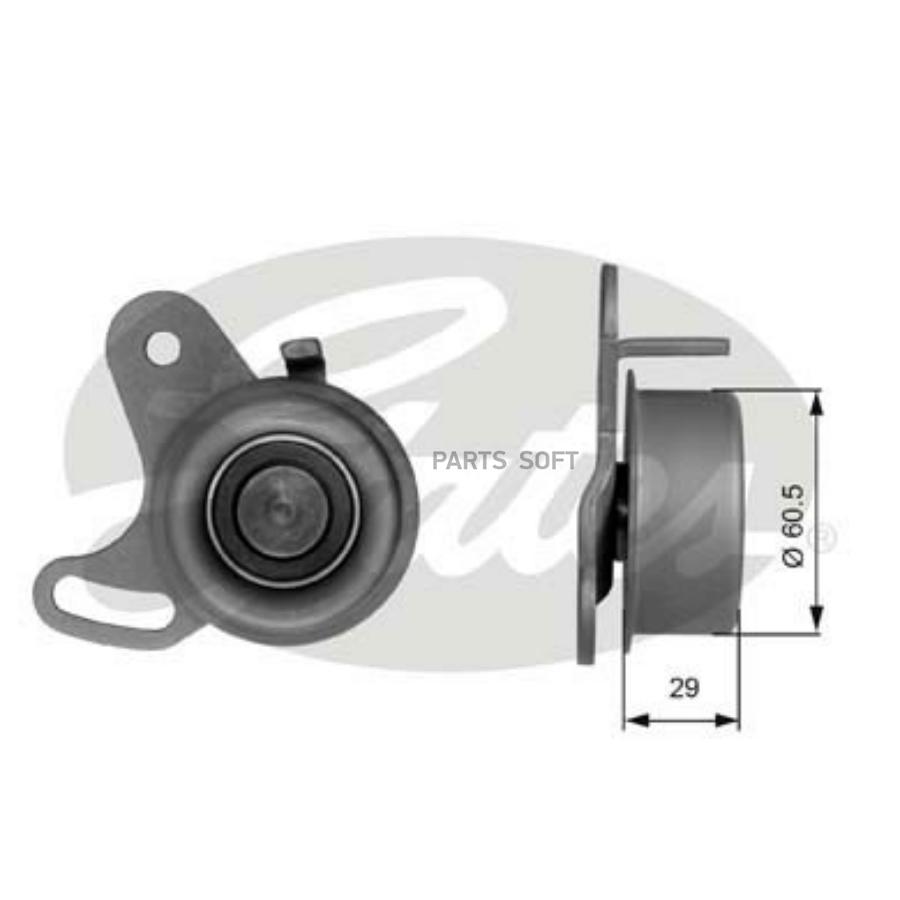 

GATES Ролик ГРМ GATES T41037