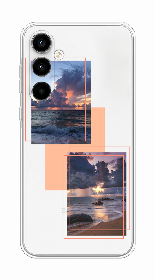 

Чехол на Samsung Galaxy A35 5G "Sky collage", Розовый;прозрачный;синий, 2109350-1