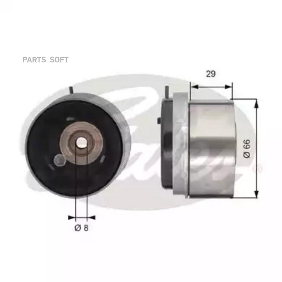 

GATES Ролик ГРМ GATES T43143