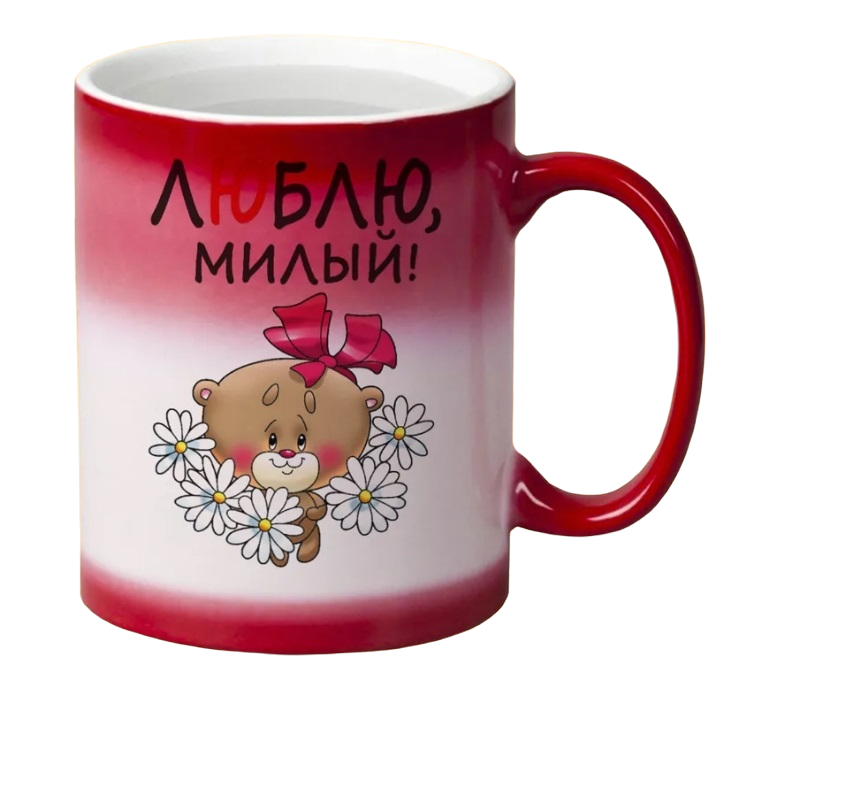 

Кружка CoolPodarok Люблю милый есть пара